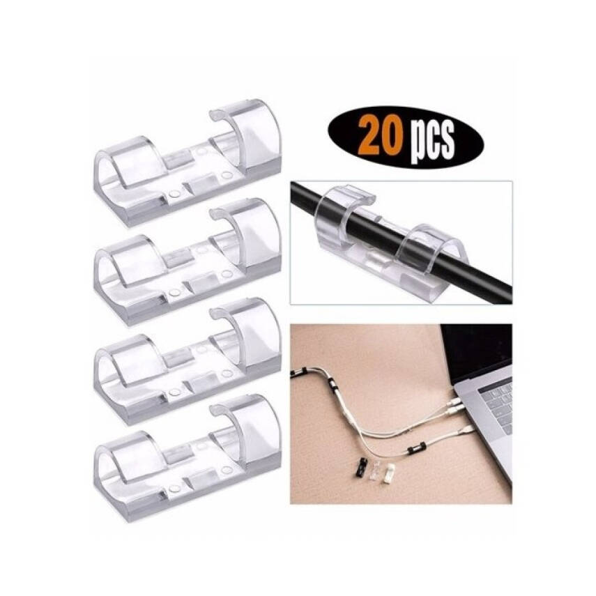 Rodoplu Basics | Kablo Sabitleyici Klips Seti 20 Adet - 4