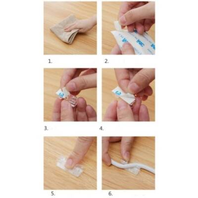 Rodoplu Basics Kablo Sabitleyici Klips Seti 20 Adet - 3