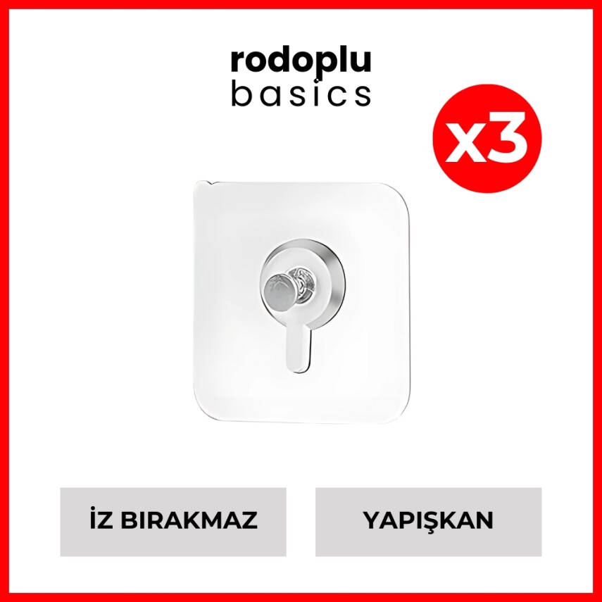 Rodoplu Basics | Ultra Güçlü Vantuzlu Askı - 1