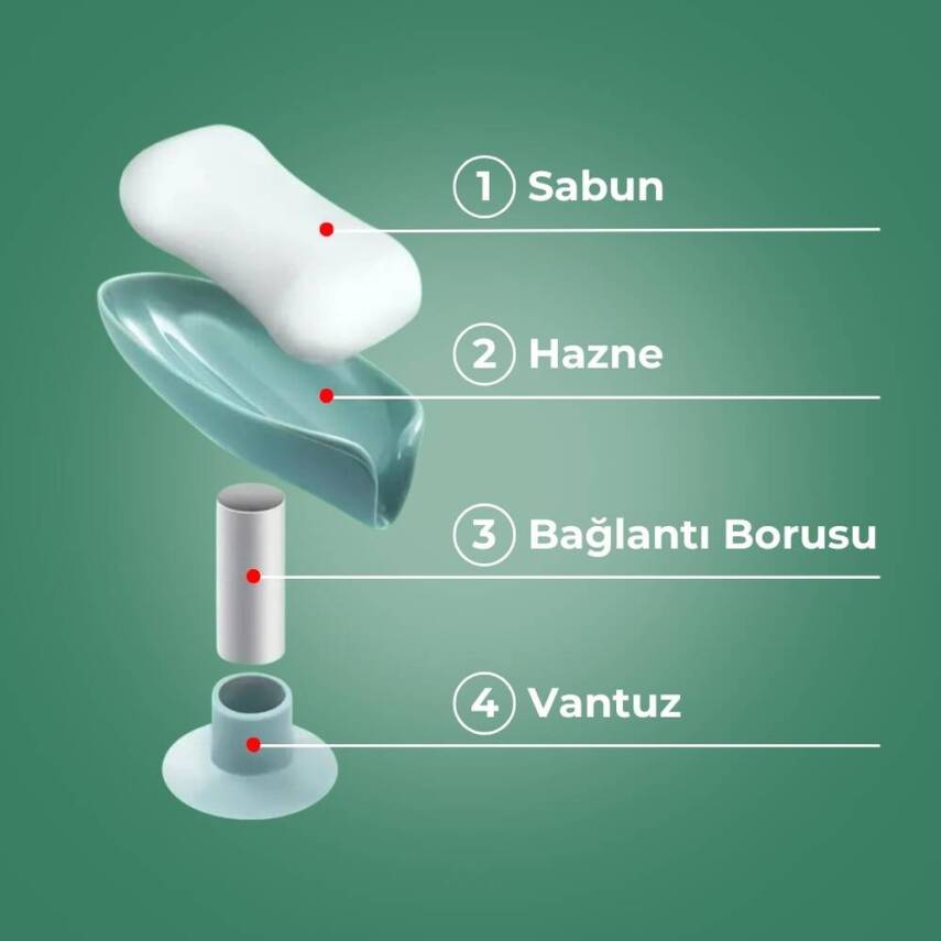 Rodoplu Basics Vantuzlu Su Giderli Sabunluk - 5