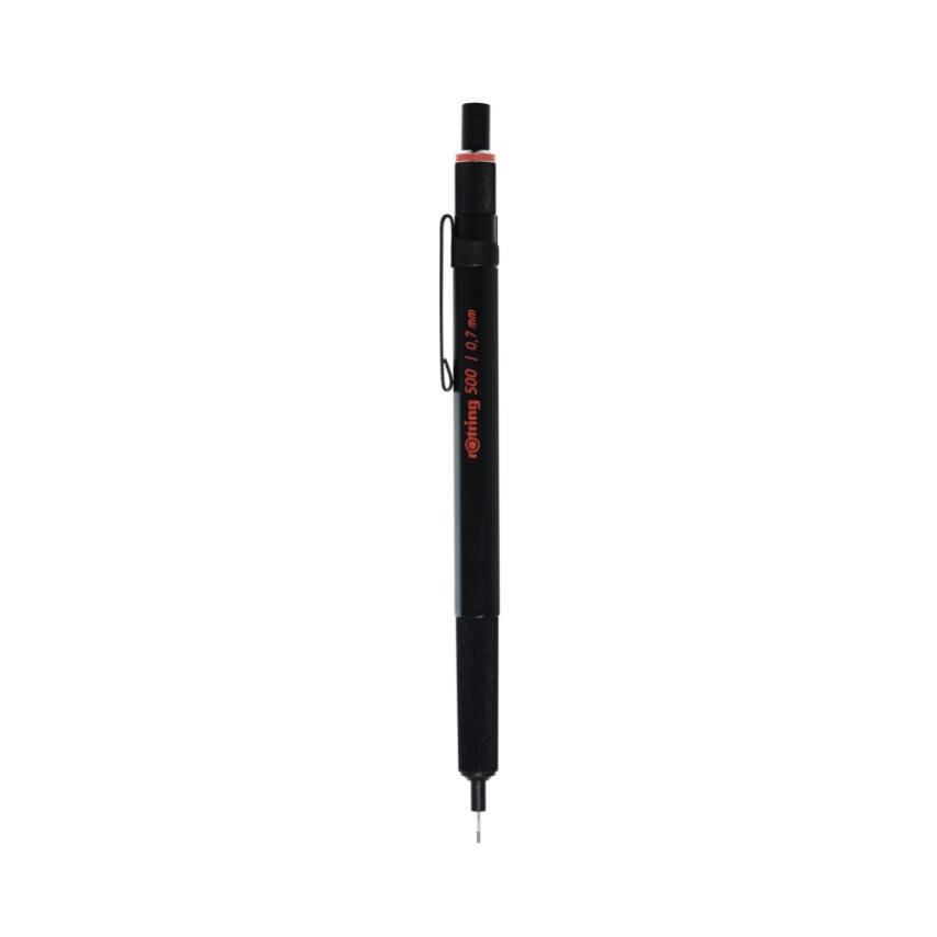 Rotring 500 Versatil Kalem 0.7 mm – Siyah, Teknik Çizim, Metal Uçlu - 1