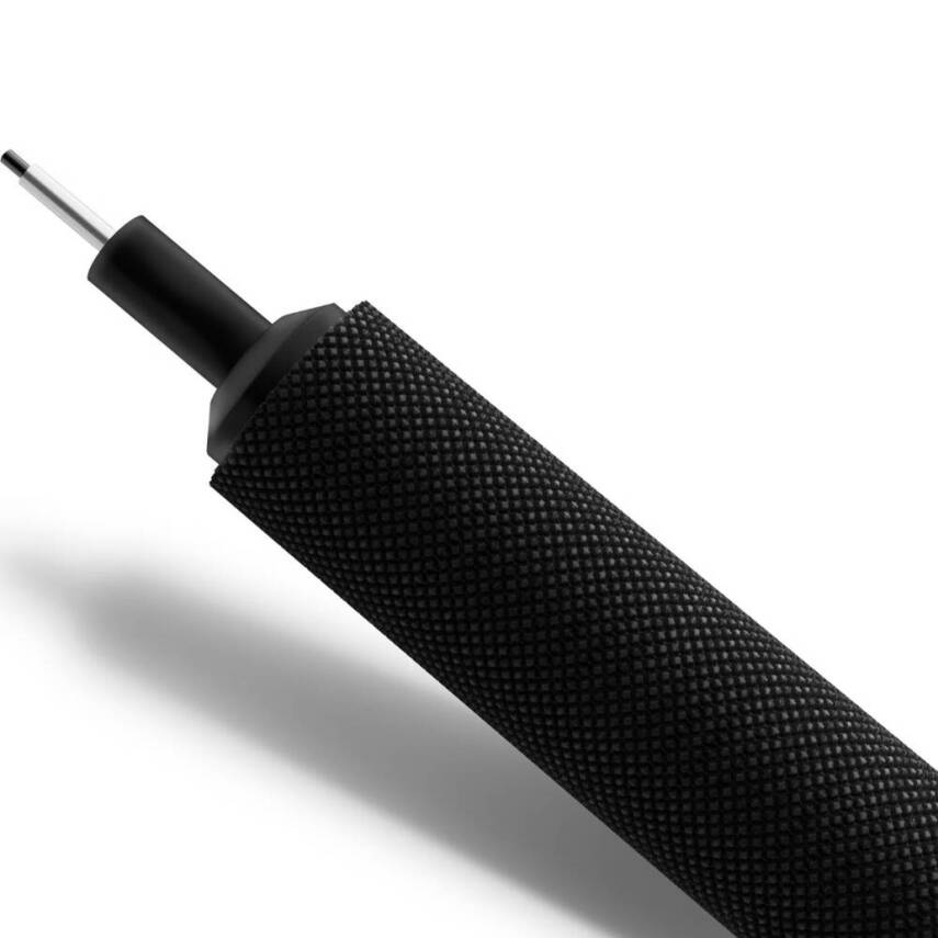 Rotring 500 Versatil Kalem 0.7 mm, Teknik Çizim, Metal Uçlu, Siyah - 3