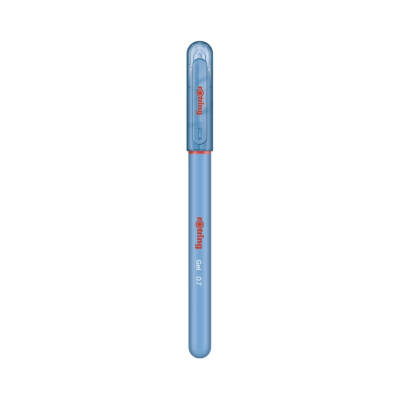 Rotring Jel Kalem 0.7 mm – Açık Mavi, Ergonomik Tutma Tasarımıyla - 1