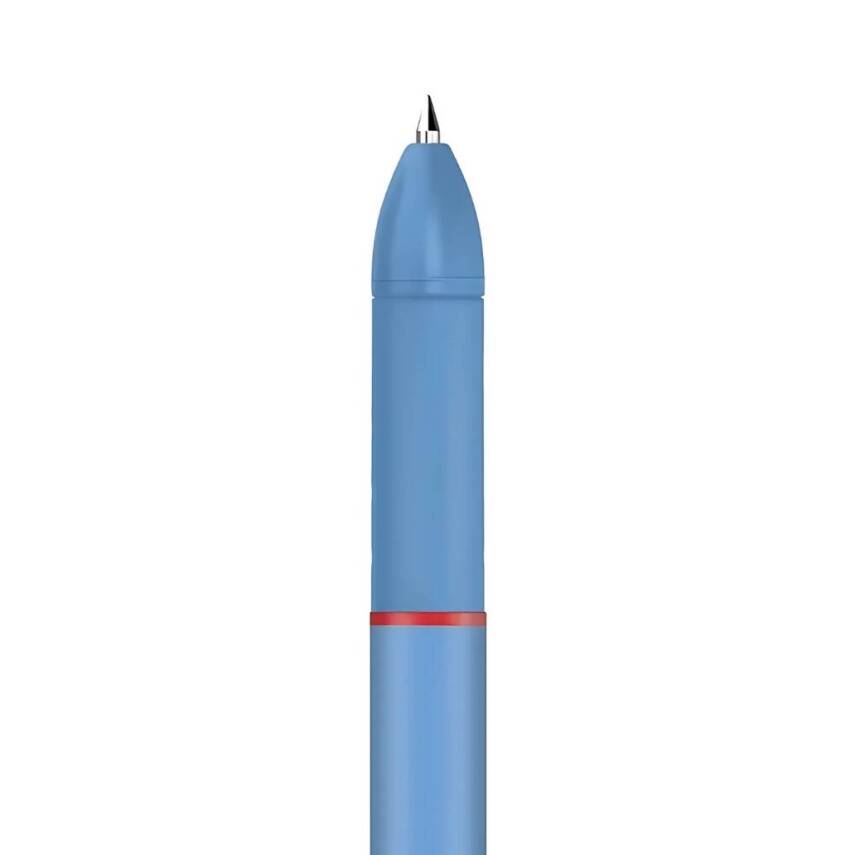 Rotring Jel Kalem 0.7 mm, Ergonomik Tutma Tasarımıyla, Açık Mavi - 4