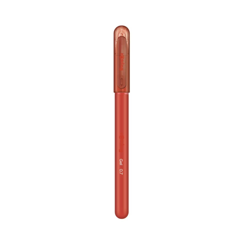 Rotring Jel Kalem 0.7 mm – Kırmızı Renk, Ergonomik Tutma Tasarımı - 1