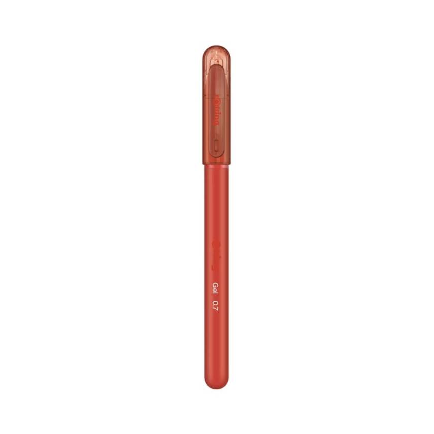 Rotring Jel Kalem 0.7 mm, Ergonomik Tutma Tasarımı, Kırmızı - 1