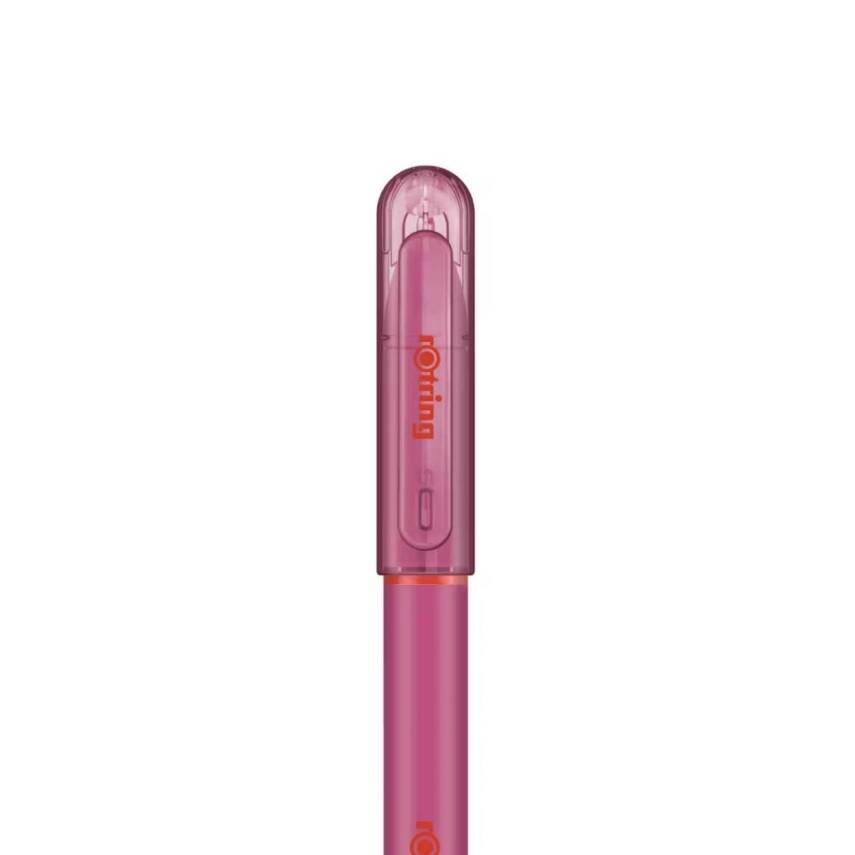 Rotring Jel Kalem, 0.7 mm, Ergonomik Tasarım, Yüksek Performans, Pembe - 4