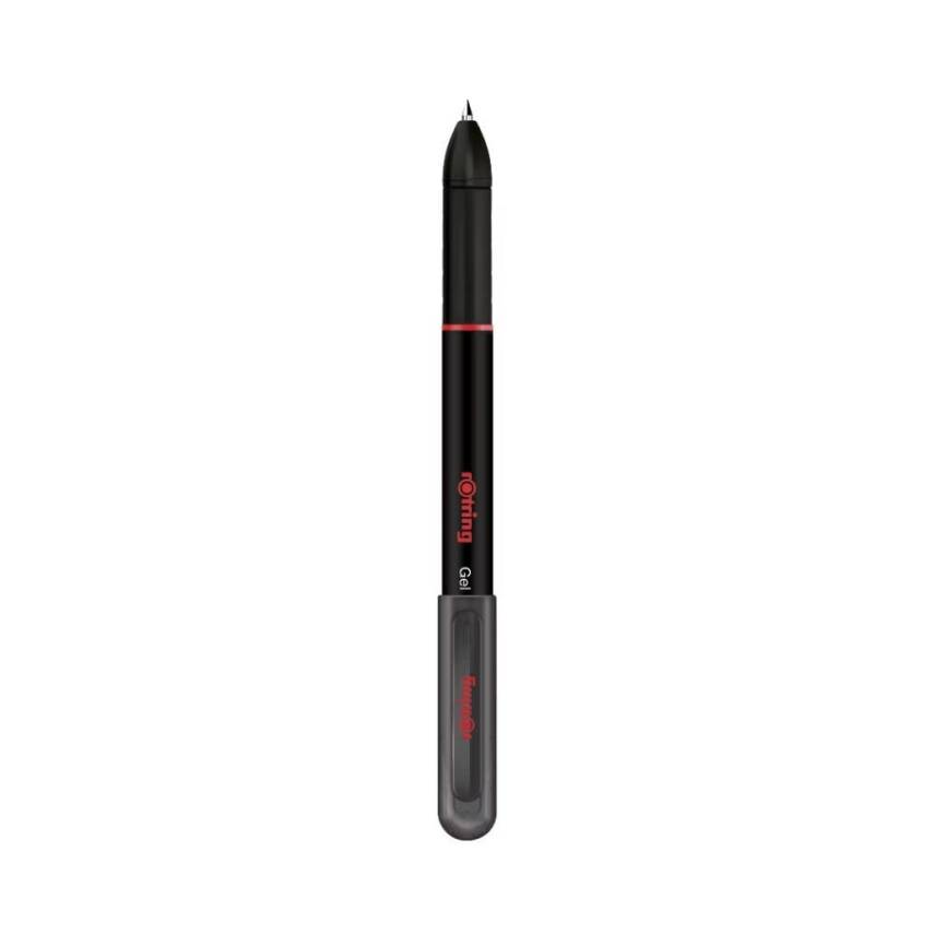 Rotring Jel Kalem 0.7 mm, Ergonomik Tutma Tasarımı, Siyah - 2