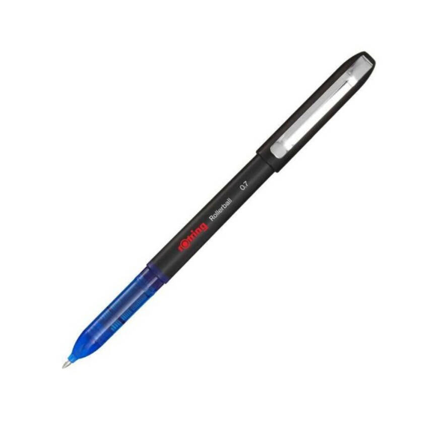 Rotring Roller Kalem, 0.7 mm, Mavi, Hızlı Kuruyan Mürekkep, ABS gövde - 5