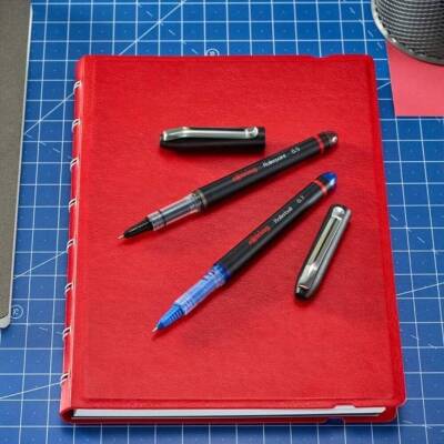 Rotring Roller Kalem, 0.7 mm, Hızlı Kuruyan Mürekkep, Mavi - 6