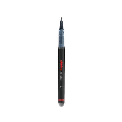 Rotring Roller Kalem,0.7 mm, Siyah, Hızlı Kuruyan Mürekkep, ABS gövde - 2