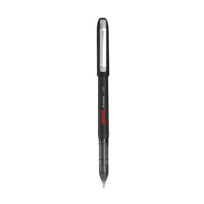 Rotring Roller Kalem,0.7 mm, Siyah, Hızlı Kuruyan Mürekkep, ABS gövde - 5