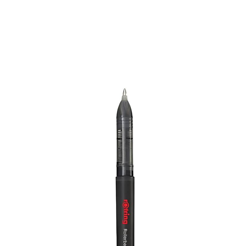 Rotring Roller Kalem,0.7 mm, Siyah, Hızlı Kuruyan Mürekkep, ABS gövde - 6