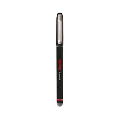 Rotring Roller Kalem,0.7 mm, Hızlı Kuruyan Mürekkep, Siyah - Rotring