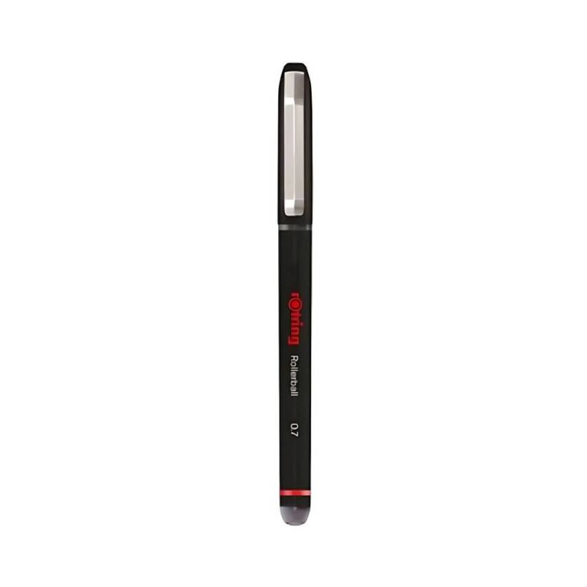 Rotring Roller Kalem,0.7 mm, Hızlı Kuruyan Mürekkep, Siyah - 1