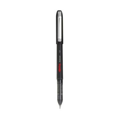 Rotring Roller Kalem,0.7 mm, Hızlı Kuruyan Mürekkep, Siyah - 5