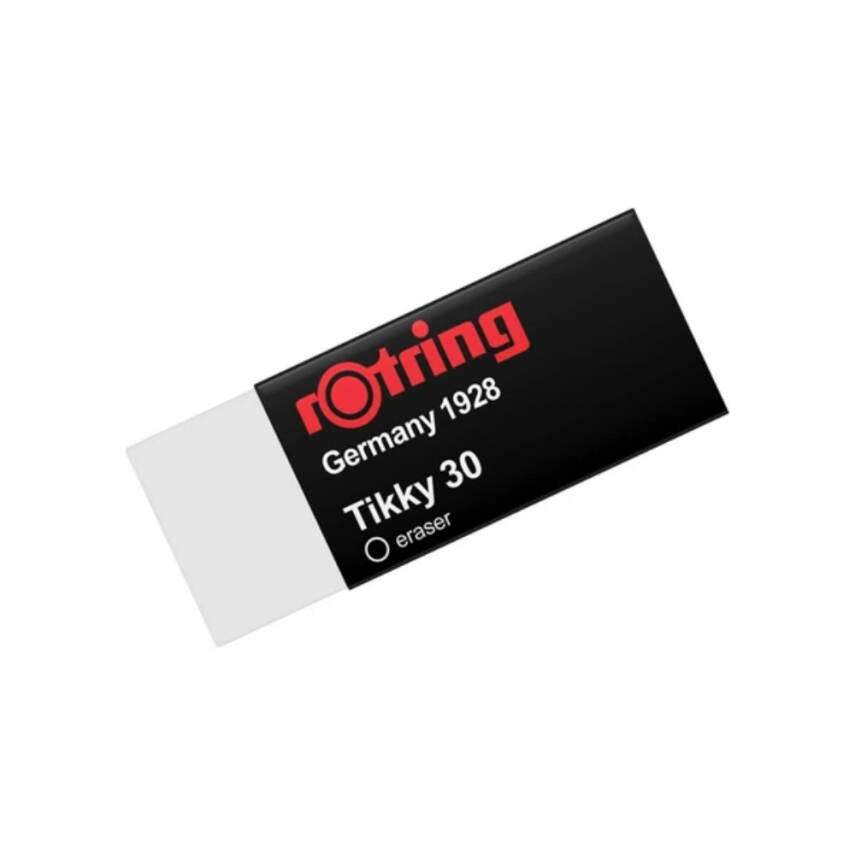 Rotring Tikky 30 Silgi, Beyaz, Tozsuz ve İz Bırakmaz Silme Performansı - 1