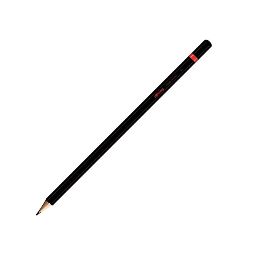 Rotring Sınav Kurşun Kalemi, 2B, Altıgen Gövde, Kırılmaya Dayanıklı Uç - 2