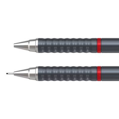 Rotring Tikky Retro Versatil Kalem 0.5 mm, Ergonomik, Metalik Gri - 3