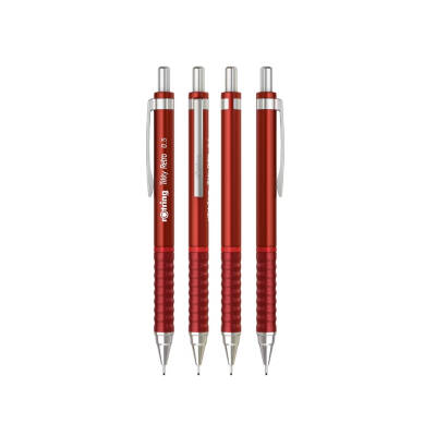 Rotring Tikky Retro Versatil Kalem 0.5 mm – Metalik Kırmızı, Ergonomik - 5