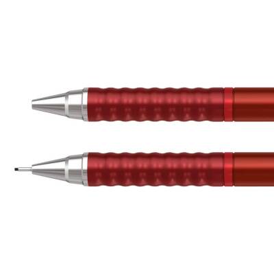 Rotring Tikky Retro Versatil Kalem 0.5 mm, Ergonomik, Metalik Kırmızı - 3