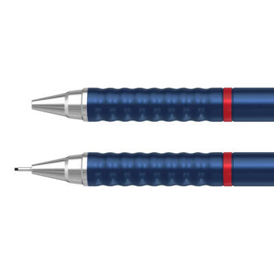 Rotring Tikky Retro Versatil Kalem 0.5 mm – Metalik Mavi, Ergonomik - 3