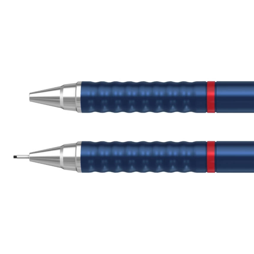 Rotring Tikky Retro Versatil Kalem 0.5 mm – Metalik Mavi, Ergonomik - 3