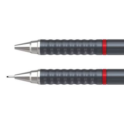 Rotring Tikky Retro Versatil Kalem 0.7 mm, Ergonomik, Metalik Gri - 3