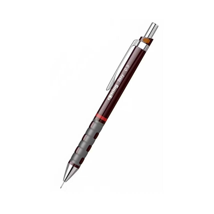 Rotring Tikky Versatil Kalem 0.5mm, Bordo, Ergonomik ve Dayanıklı Yapı - 2