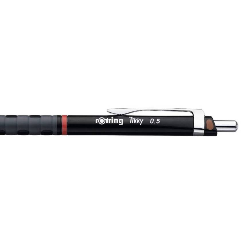 Rotring Tikky Versatil Kalem 0.5mm, Ergonomik ve Dayanıklı Yapı, Siyah - 2