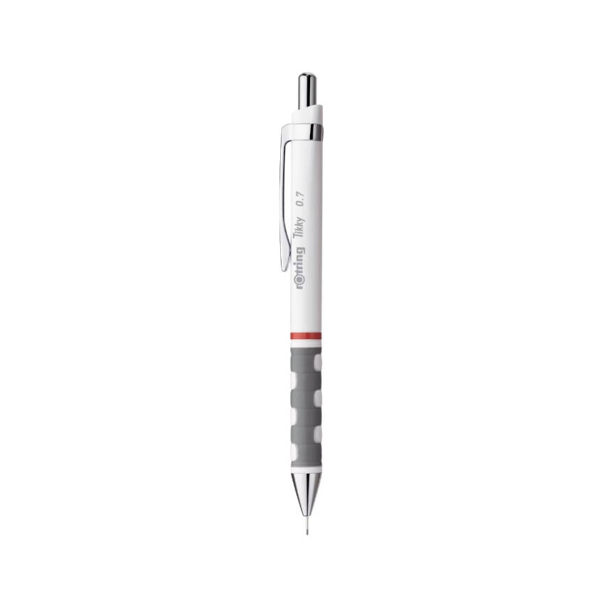 Rotring Tikky Versatil Kalem, 0.7 mm, Beyaz, Dayanıklı Ergonomik Yapı - 2
