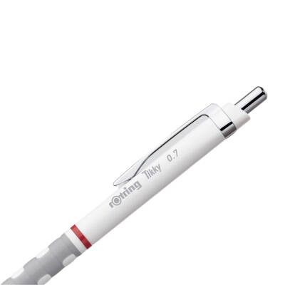 Rotring Tikky Versatil Kalem, 0.7 mm, Beyaz, Dayanıklı Ergonomik Yapı - 4