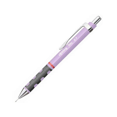 Rotring Tikky Versatil Kalem, 0.7 mm, Lila, Dayanıklı Ergonomik Yapı - 1