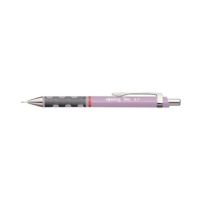 Rotring Tikky Versatil Kalem, 0.7 mm, Dayanıklı Ergonomik Yapı, Lila - 3