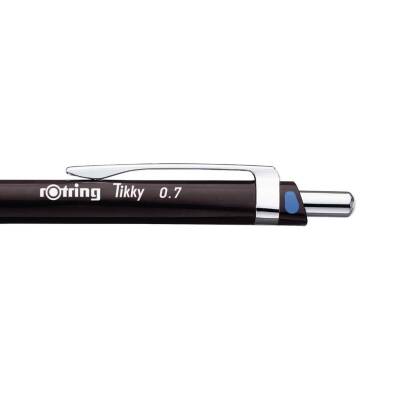 Rotring Tikky Versatil Kalem 0.7mm, Ergonomik ve Dayanıklı Yapı, Bordo - 3