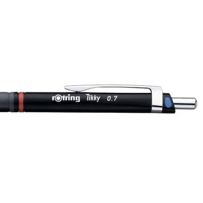 Rotring Tikky Versatil Kalem 0.7mm, Ergonomik ve Dayanıklı Yapı, Siyah - 3