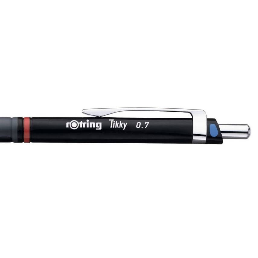 Rotring Tikky Versatil Kalem 0.7mm, Ergonomik ve Dayanıklı Yapı, Siyah - 3
