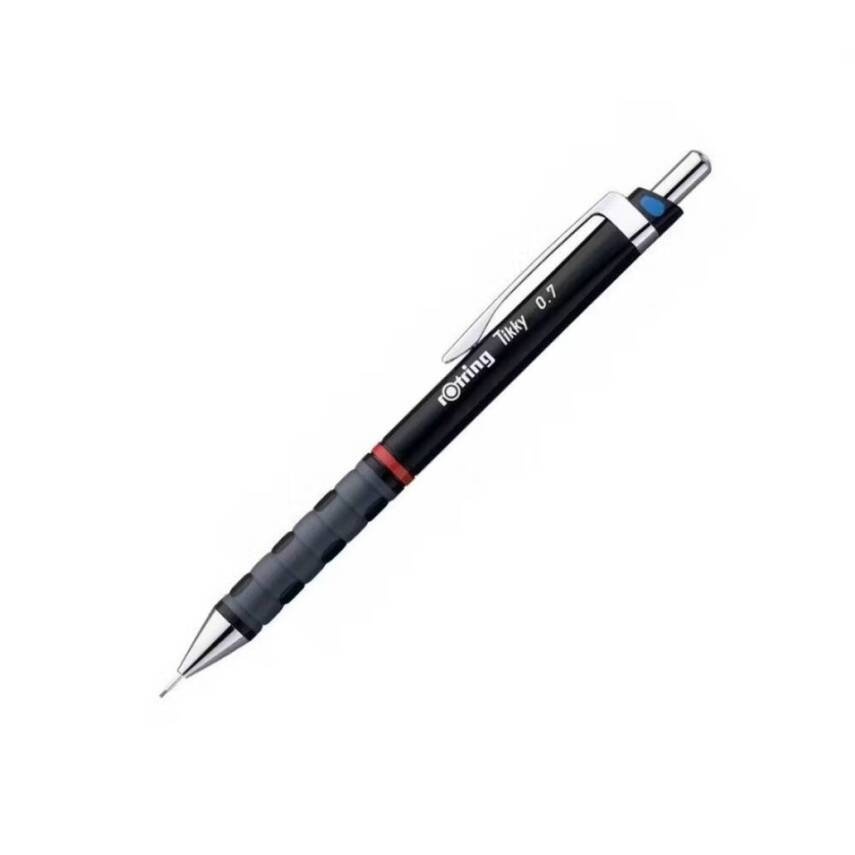 Rotring Tikky Versatil Kalem 0.7mm, Ergonomik ve Dayanıklı Yapı, Siyah - 4
