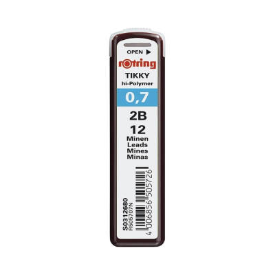 Rotring Tikky Versatil Kalem Seti 0.7 mm – Bordo, Silgi ve Uç Hediyeli - 3