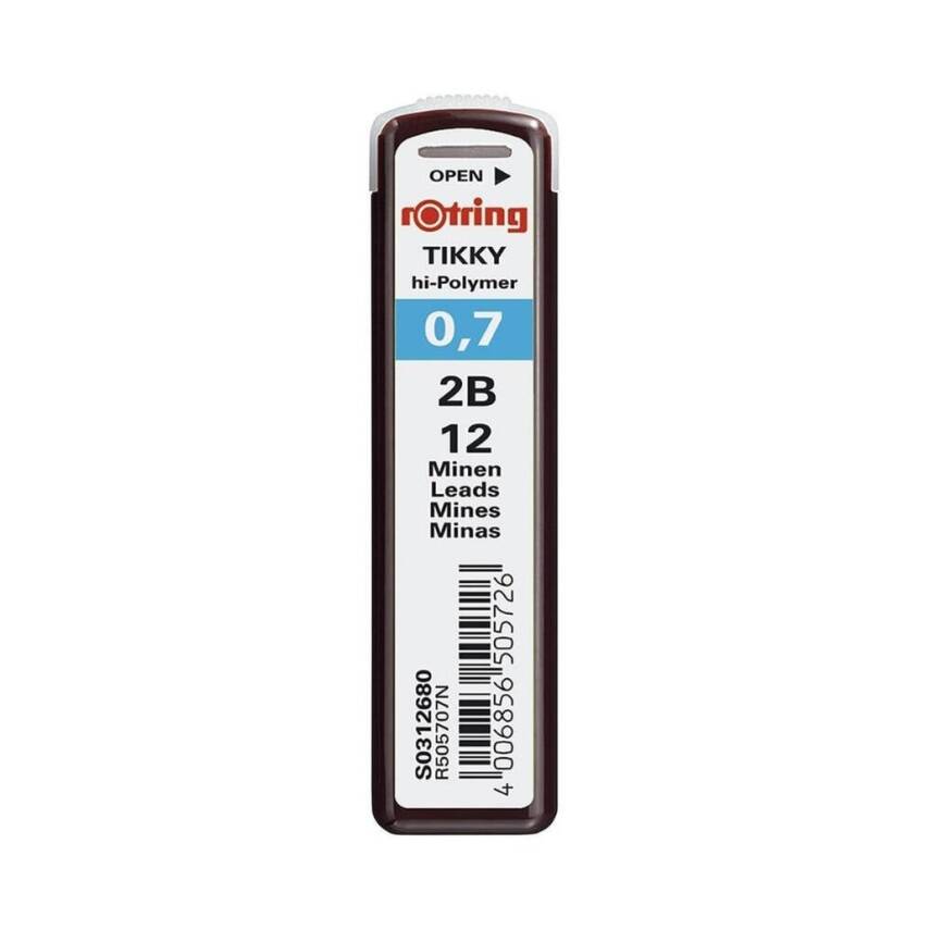 Rotring Tikky Versatil Kalem Seti 0.7 mm, 3'lü Set, Bordo - 3