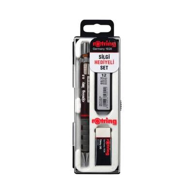 Rotring Tikky Versatil Okul Seti, 0.5 mm, 3'lü Set, Bordo - Rotring