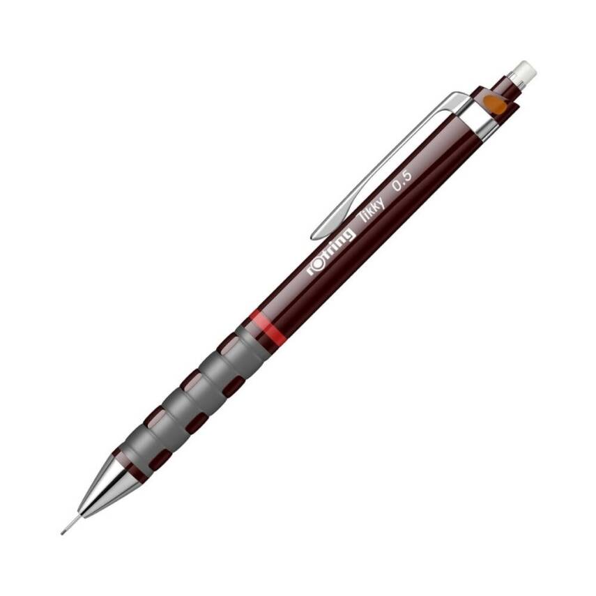 Rotring Tikky Versatil Okul Seti, 0.5 mm, 3'lü Set, Bordo - 3