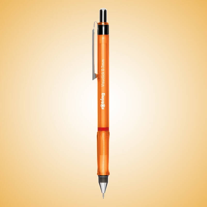 Rotring Visuclick Versatil Kalem, 0.7 mm, Turuncu, Ergonomik Yapı - 2