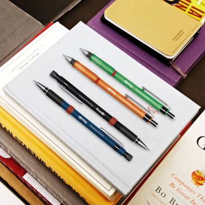 Rotring Visuclick Versatil Kalem, 0.7 mm, Ergonomik Yapı, Turuncu - 4