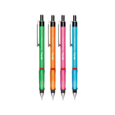 Rotring Visuclick Versatil Kalem 0.7 mm – Opak Pembe, Ergonomik, Metal - 4
