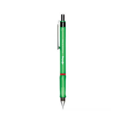 Rotring Visuclick Versatil Kalem 0.7 mm – Opak Yeşil, Ergonomik, Metal - 1