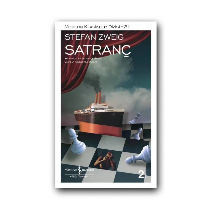 Satranç, Stefan Zweig, Modern Klasikler, Yeni Baskı, Karton Kapak - 1