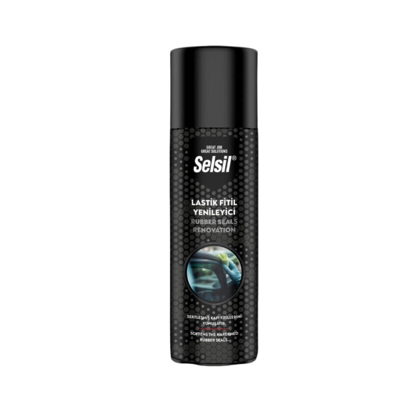 Selsil Lastik Fitil Yenileyici Sprey, 200 ml, Yüksek Koruma, Dayanıklı - 1