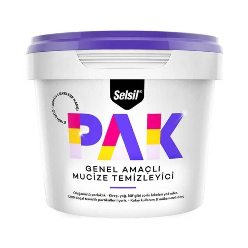 Selsil PAK Mucize Temizleyici, 500 g, Krem, Derinlemesine Temizlik - 1