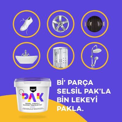 Selsil PAK Mucize Temizleyici, 500 g, Krem, Derinlemesine Temizlik - 6